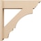 Ekena Millwork 7 1/2-in W x 28-in D x 28-in H Balboa Trad Rough Cedar Woodgrain TimberThane Outlooker, Primed Tan OUTUR075X28X28BOA04RCPR - alternate 4
